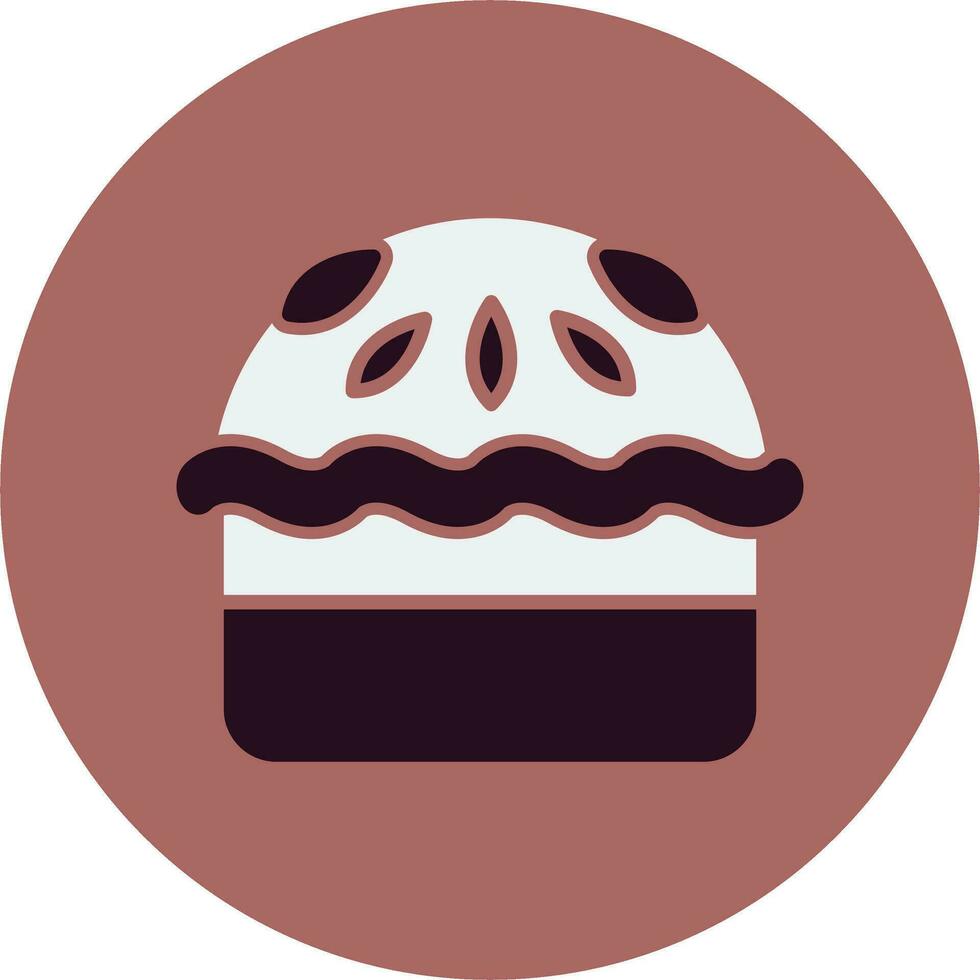 Pie Vector Icon