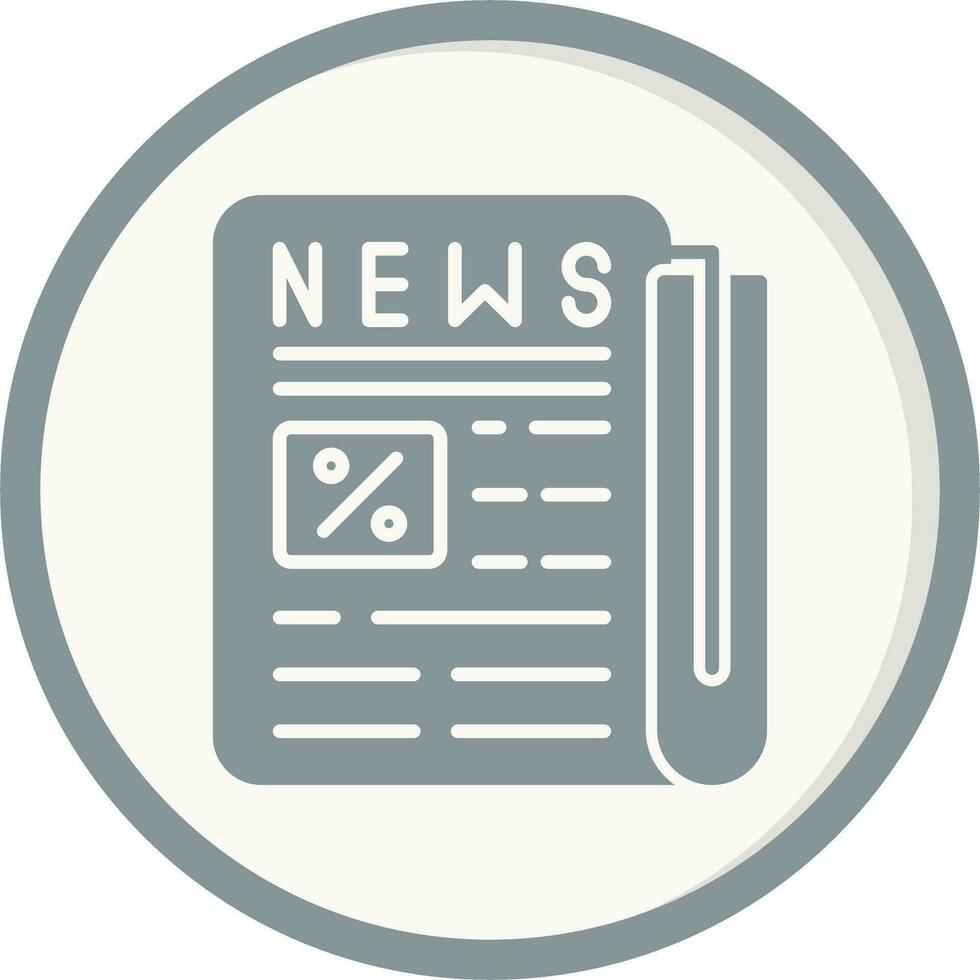 Newspaper Vector Icon