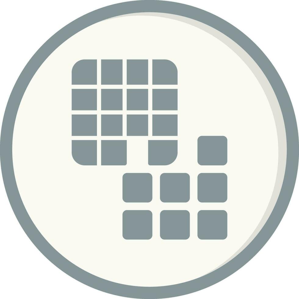 Mosaic Vector Icon