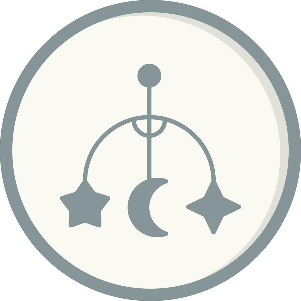 Crib Toy Vector Icon