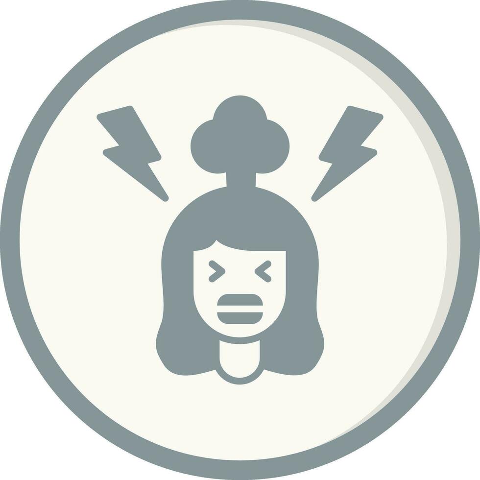 Frustrated  Vector Icon