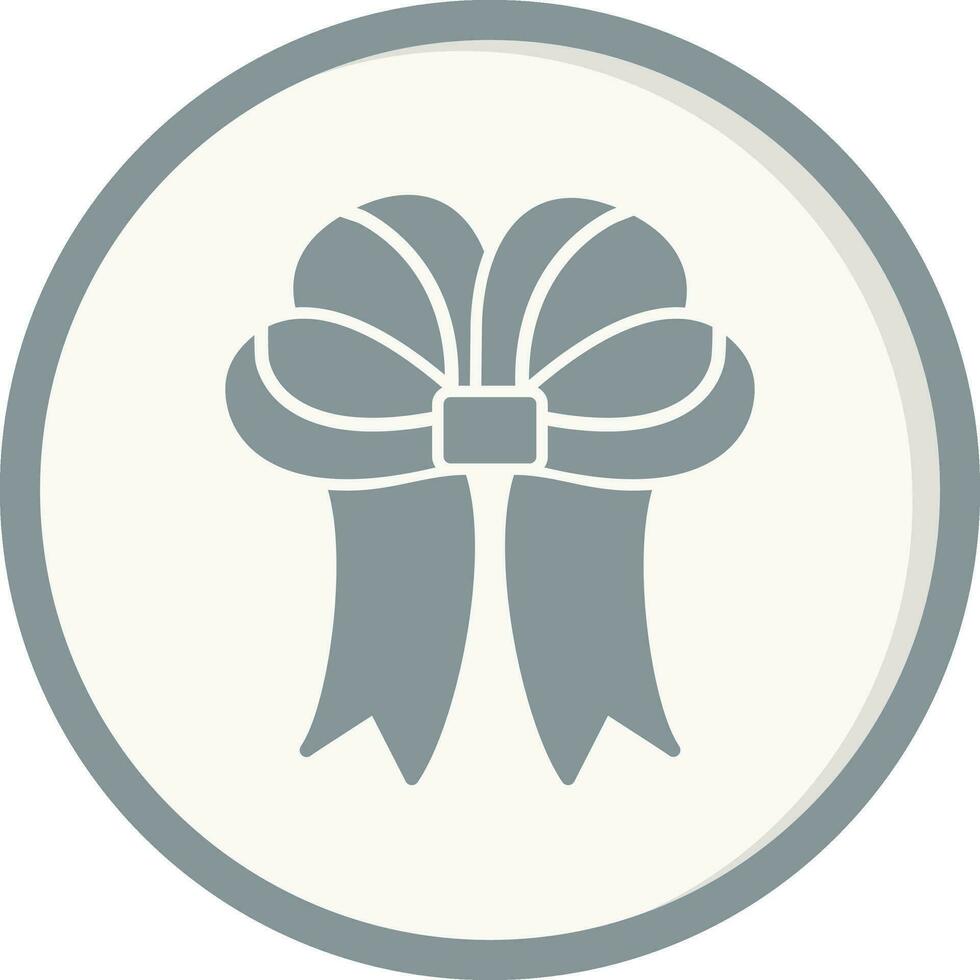 Ribbon Bow Vector Icon