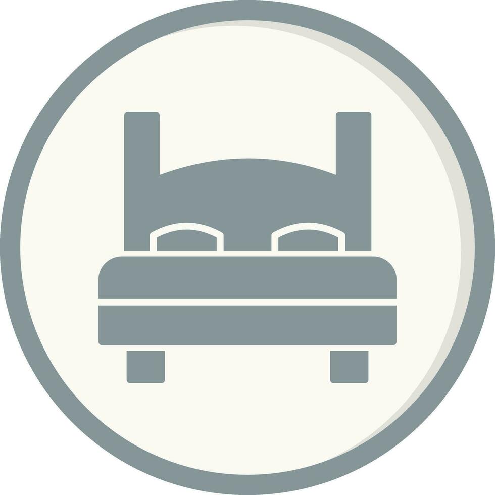 Double Bed Vector Icon