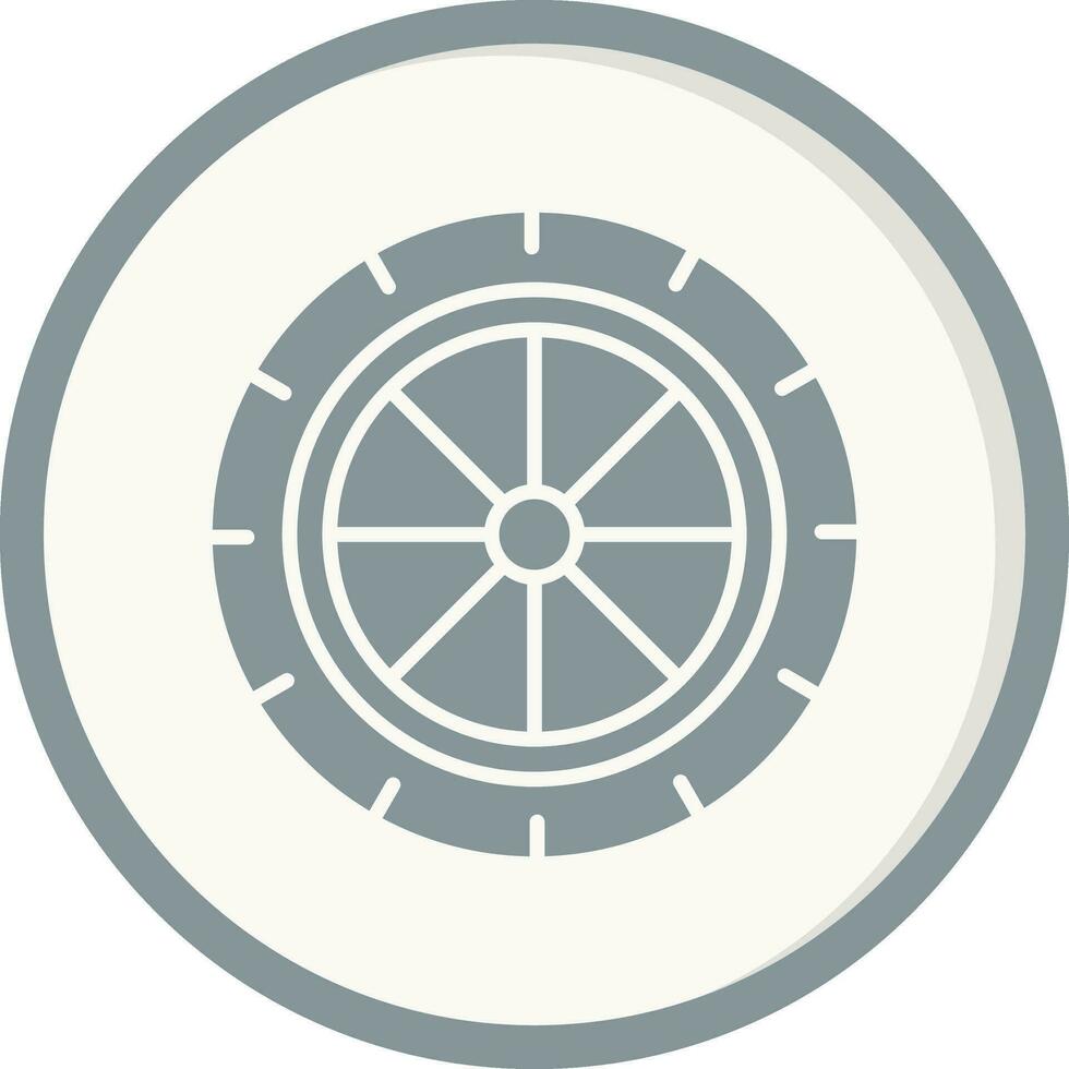 Wheel Vector Icon