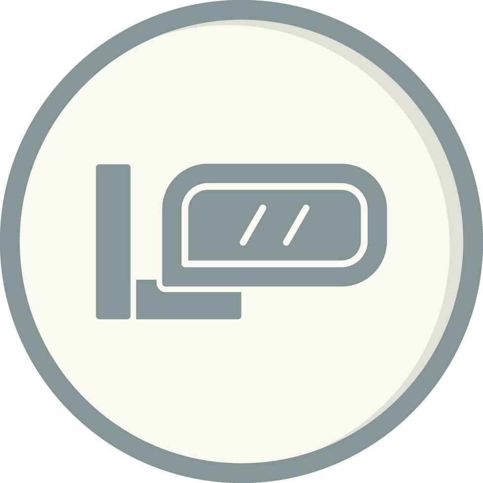 Side Mirror Vector Icon