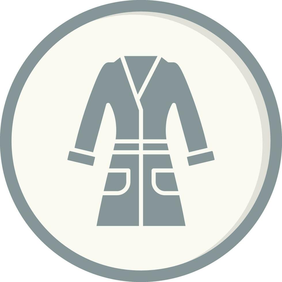 Bathrobe Vector Icon