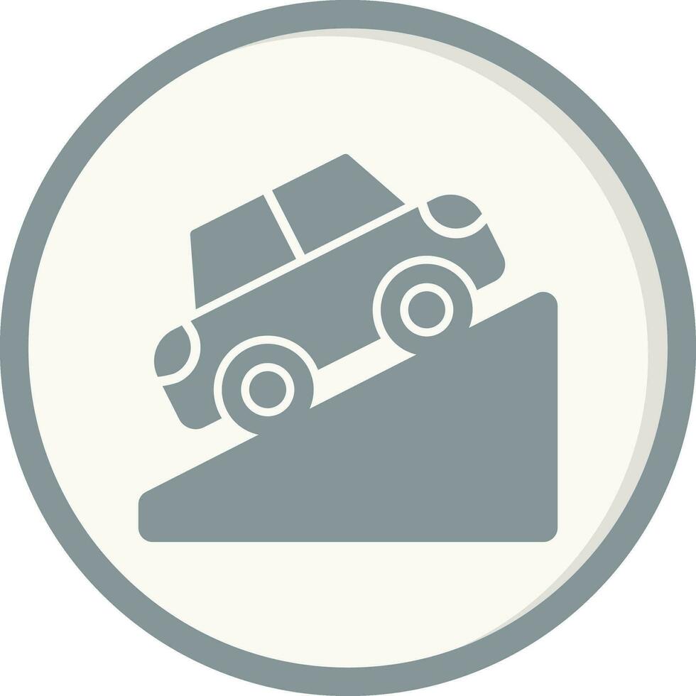 Uphill Vector Icon