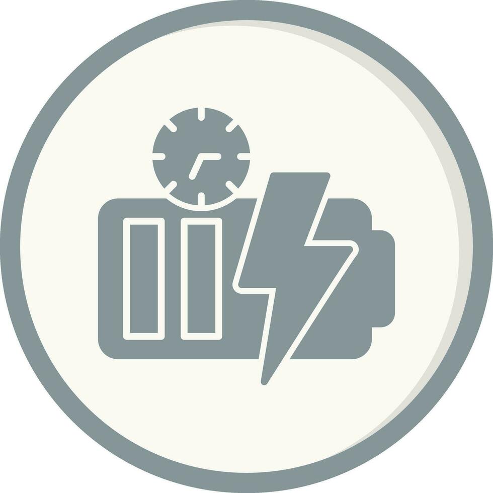Fast Charge Vector Icon
