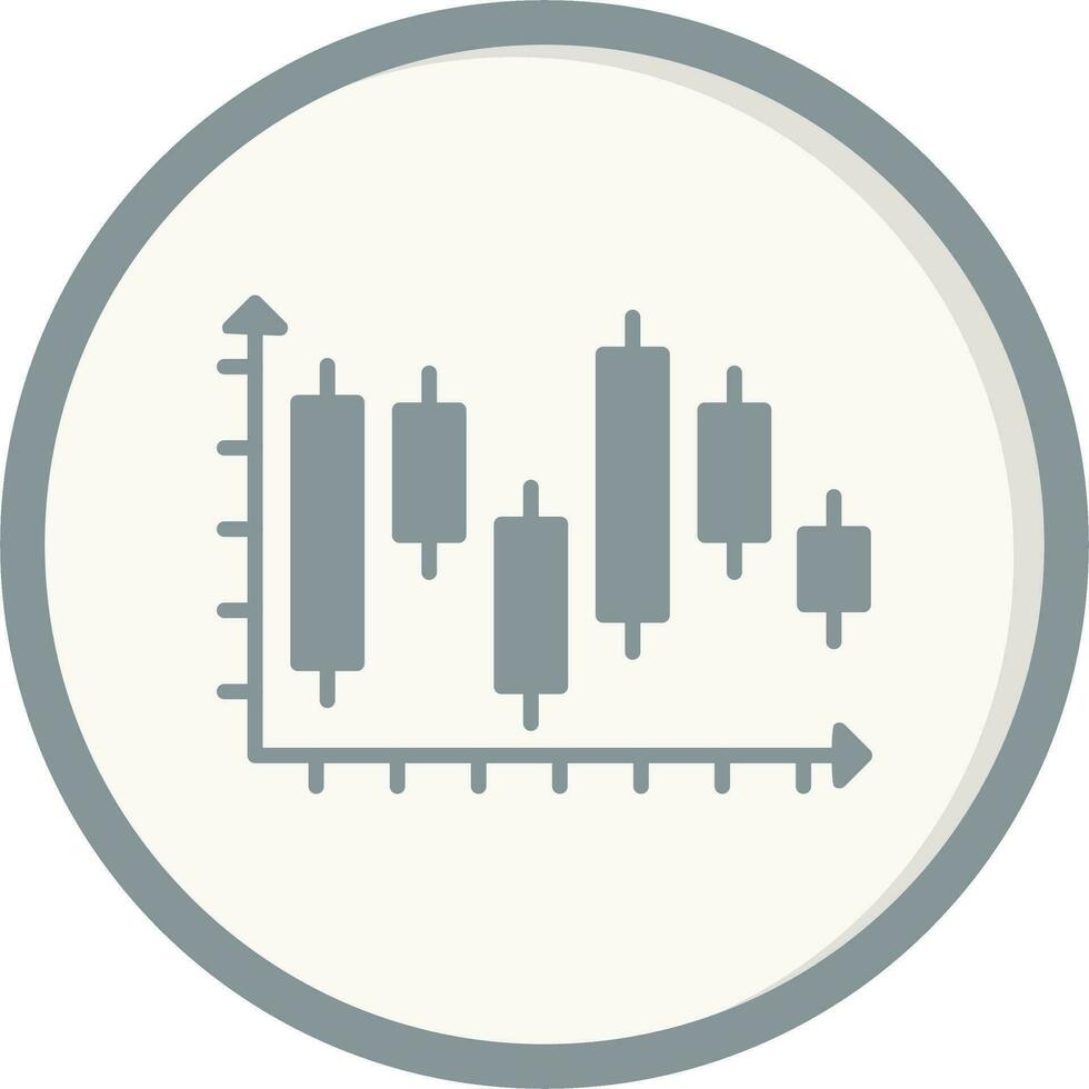 Japanese Candlestick Vector Icon