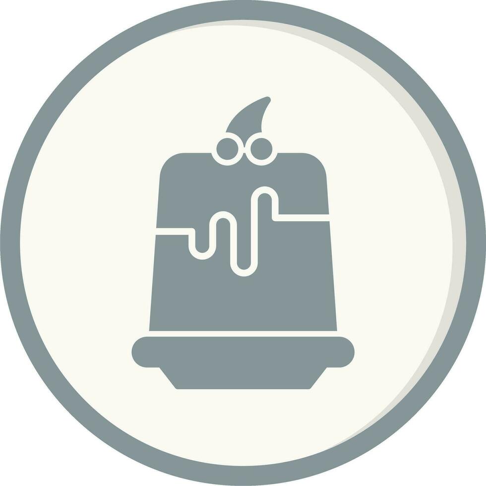 Pudding Vector Icon