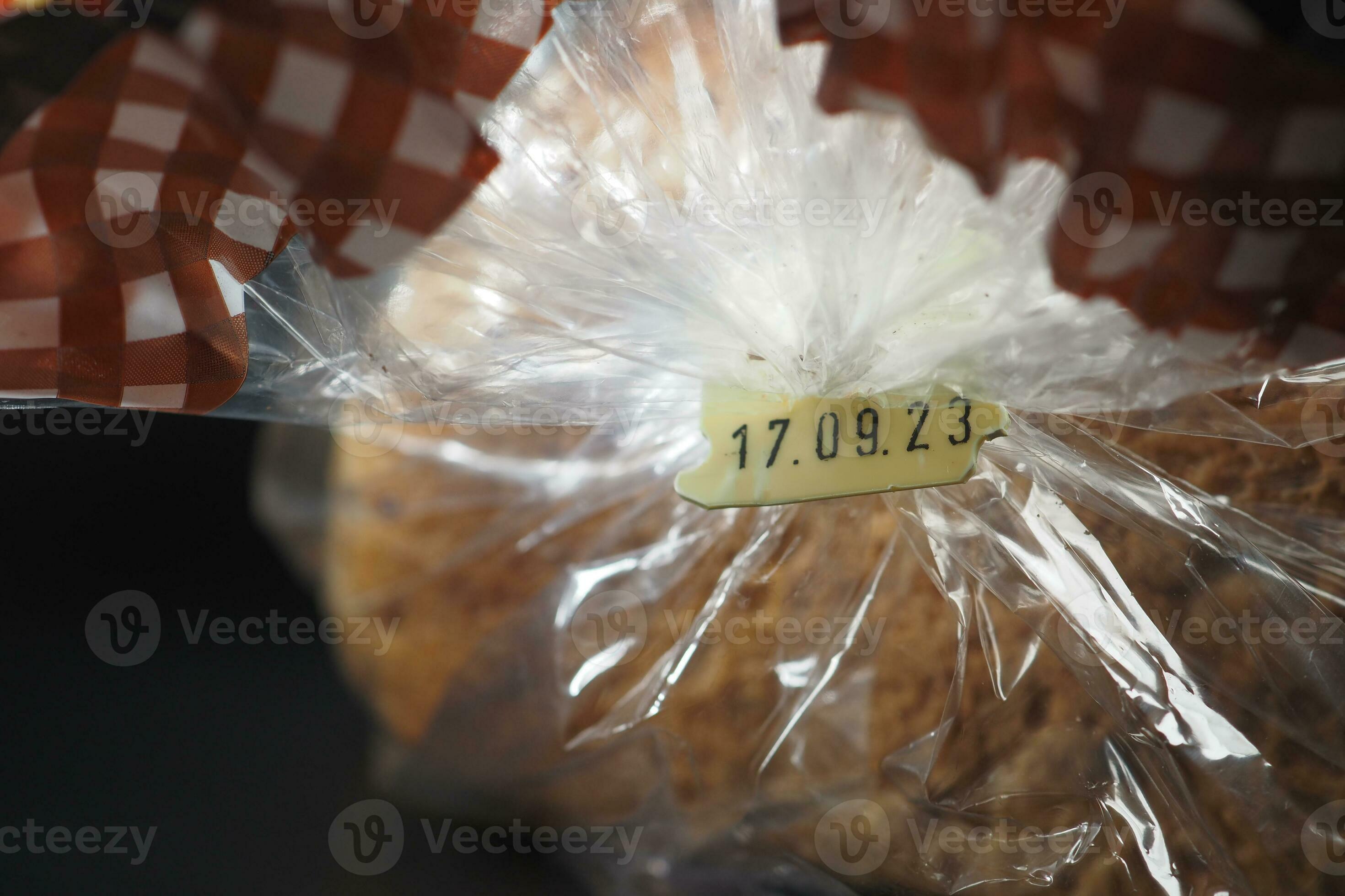 expiry date on a bread packet 31823890 Stock Photo at Vecteezy