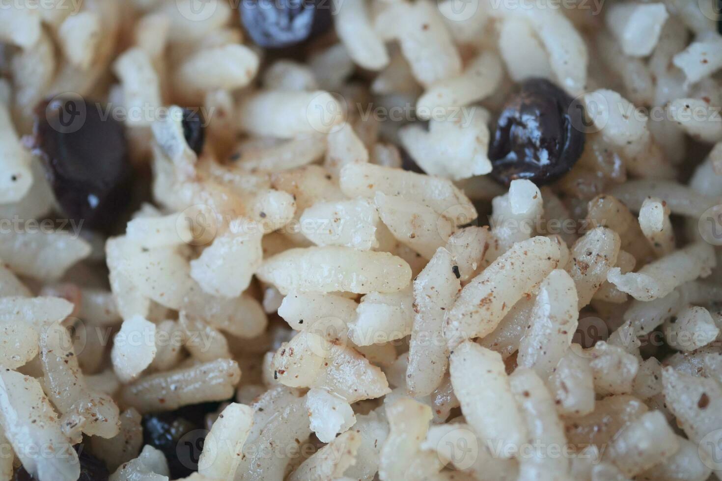 cooked red rice in a bowl on table , haradighi rice photo