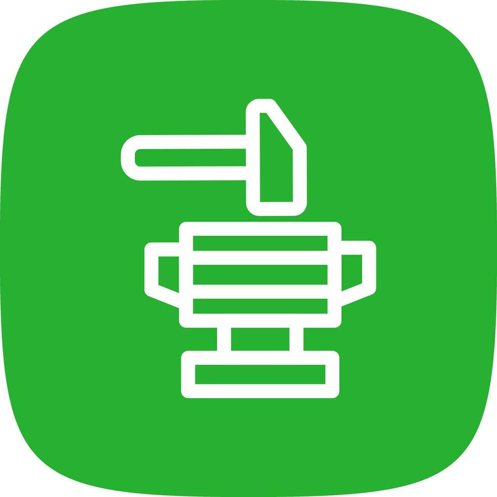 Blacksmith Creative Icon Design vector