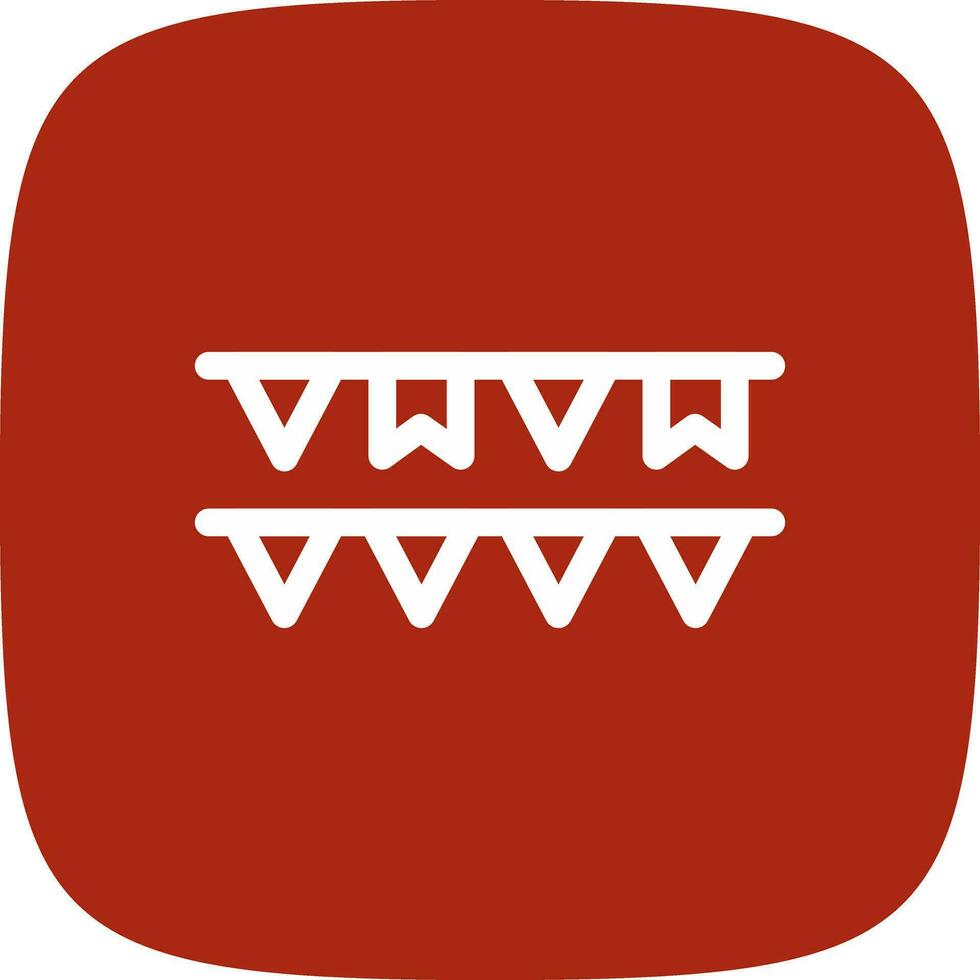 Pennant Creative Icon Design vector