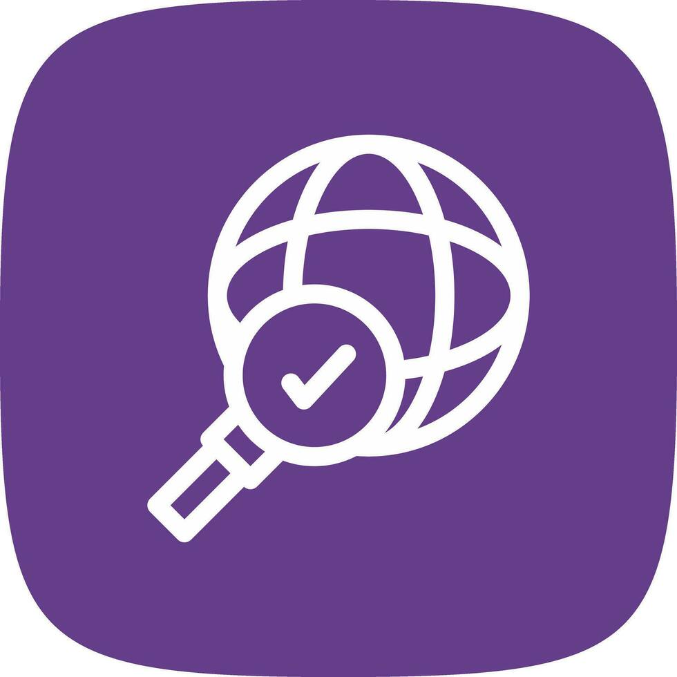Global Research Creative Icon Design vector