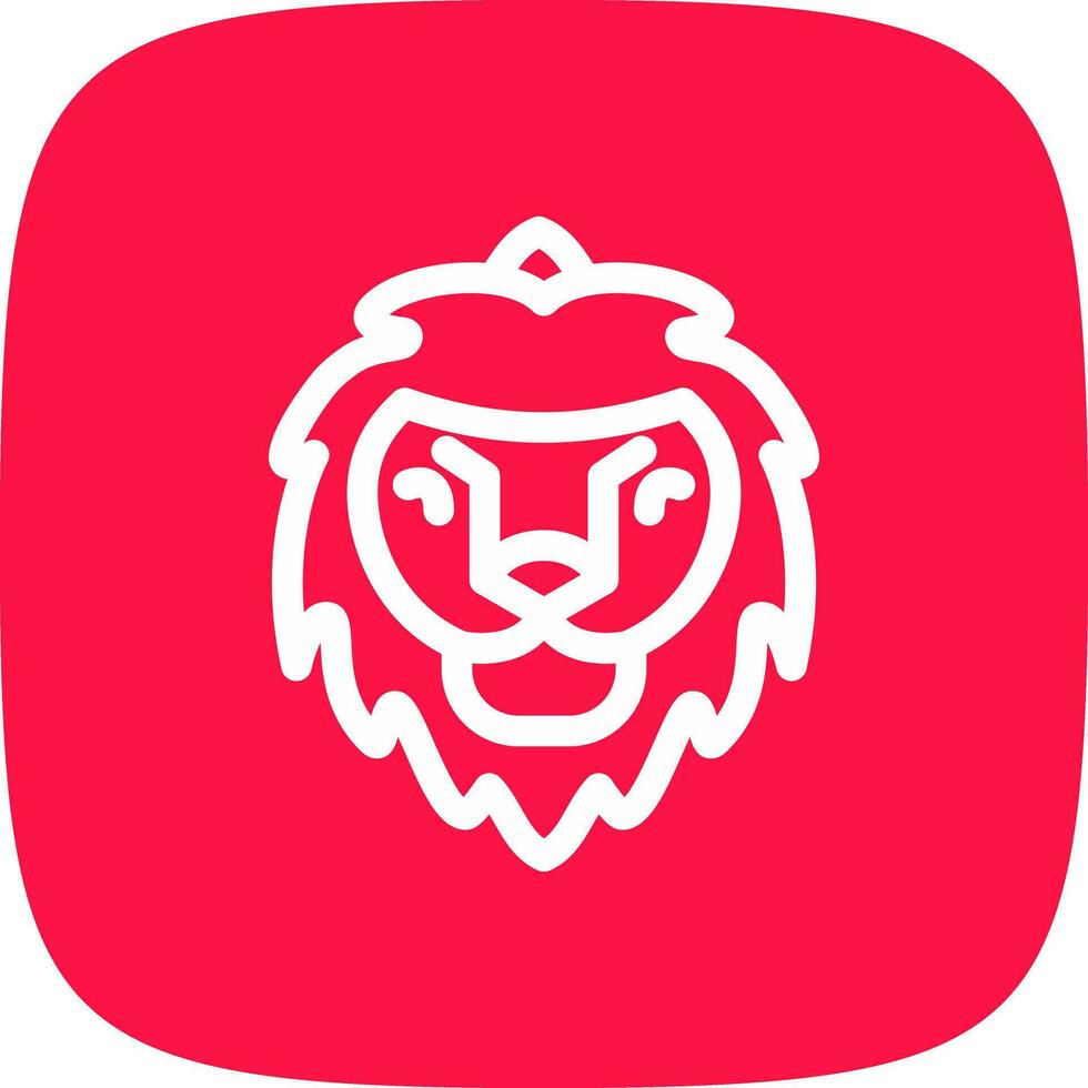 Lion Creative Icon Design vector