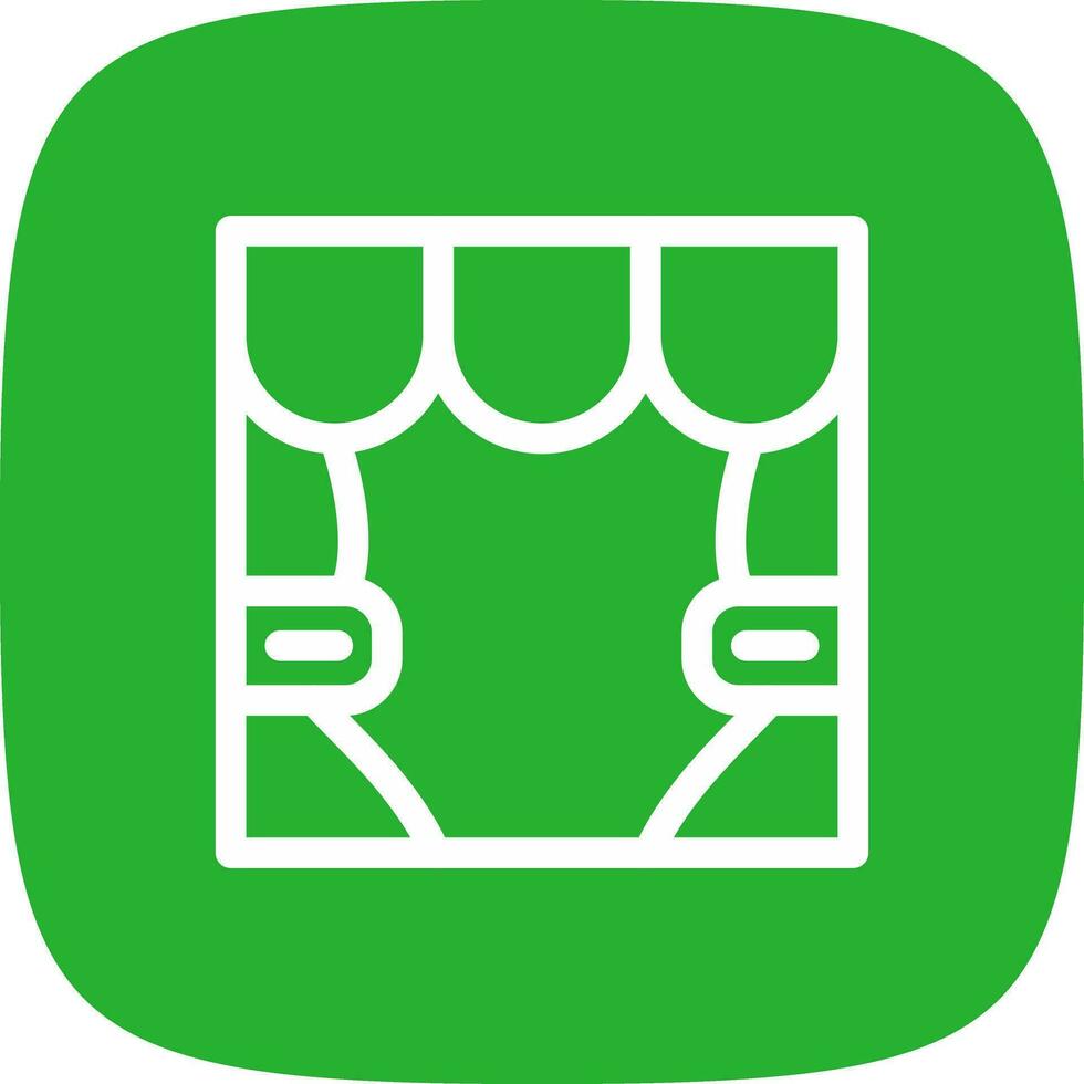 Stage Creative Icon Design vector