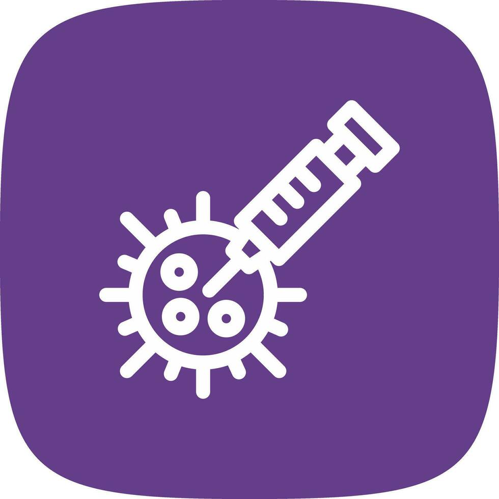 Vaccination Creative Icon Design vector