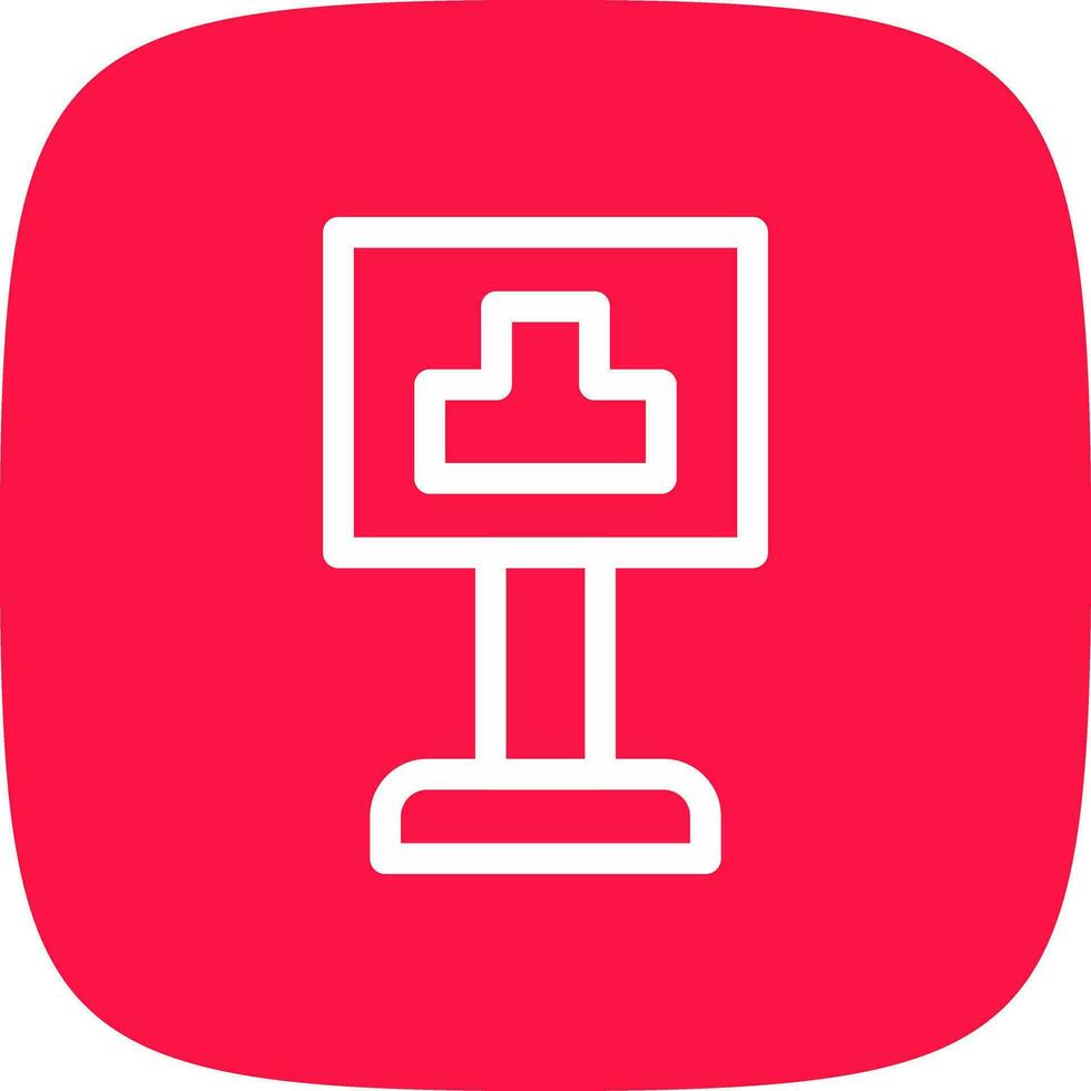Intersection Creative Icon Design vector