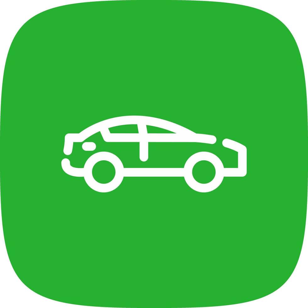 Sedan Creative Icon Design vector