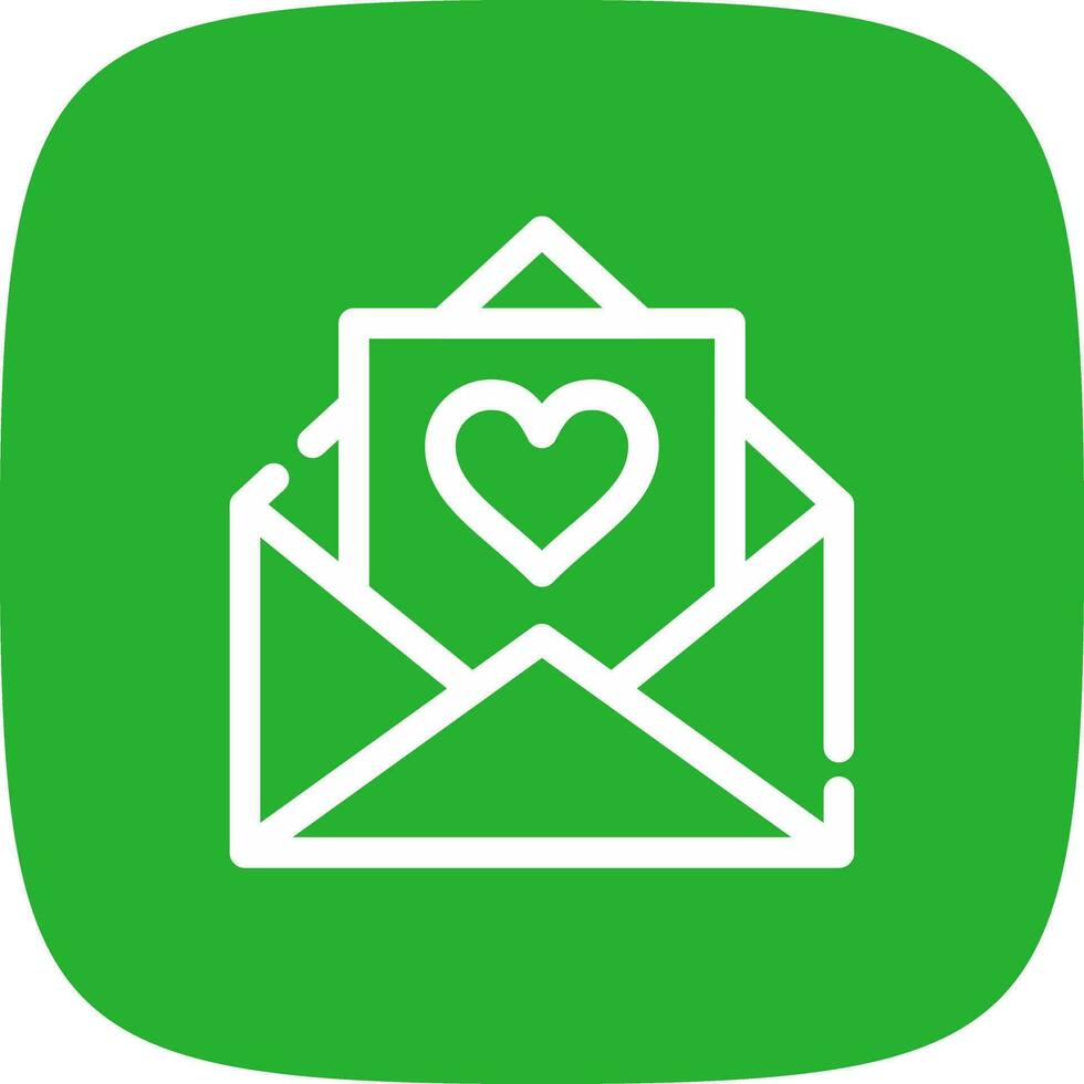 Love Letter Creative Icon Design vector