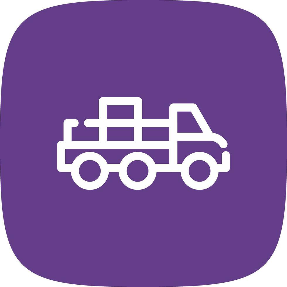 Mover Truck Creative Icon Design vector