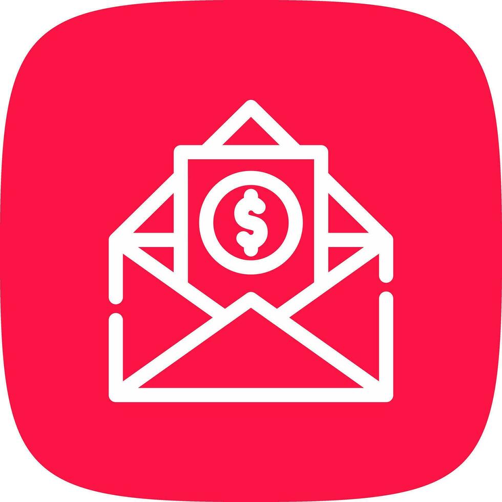 Envelope Creative Icon Design vector