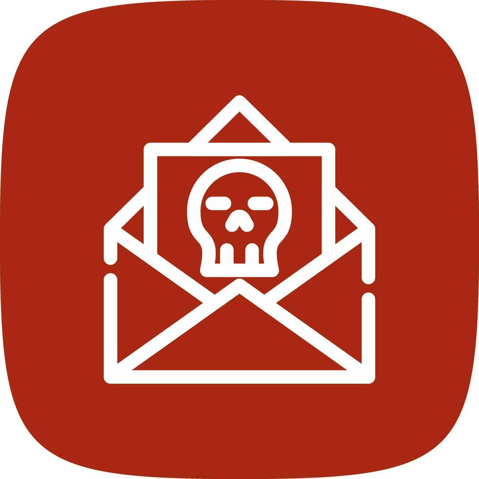 Blackmail Creative Icon Design vector