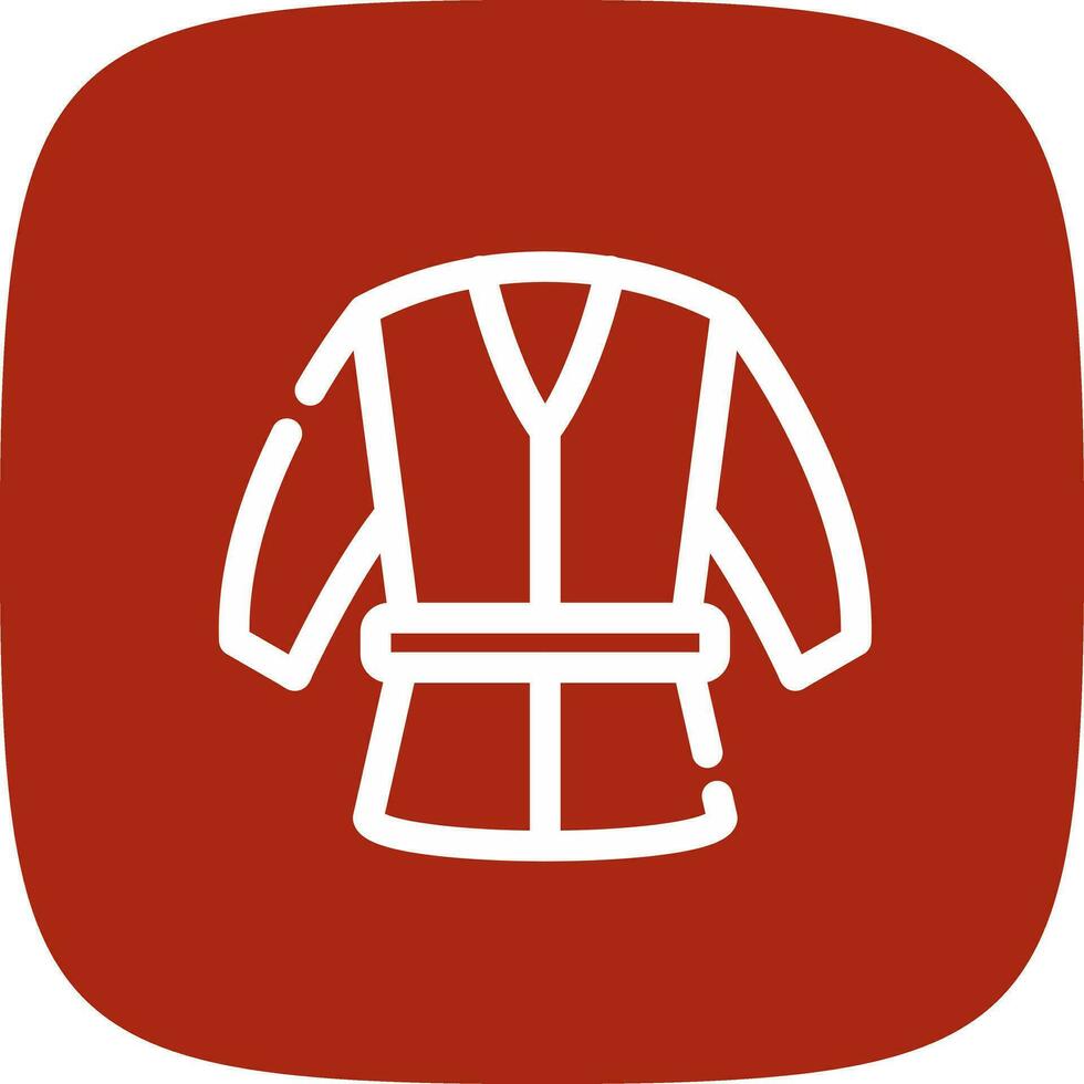 Kimono Creative Icon Design vector
