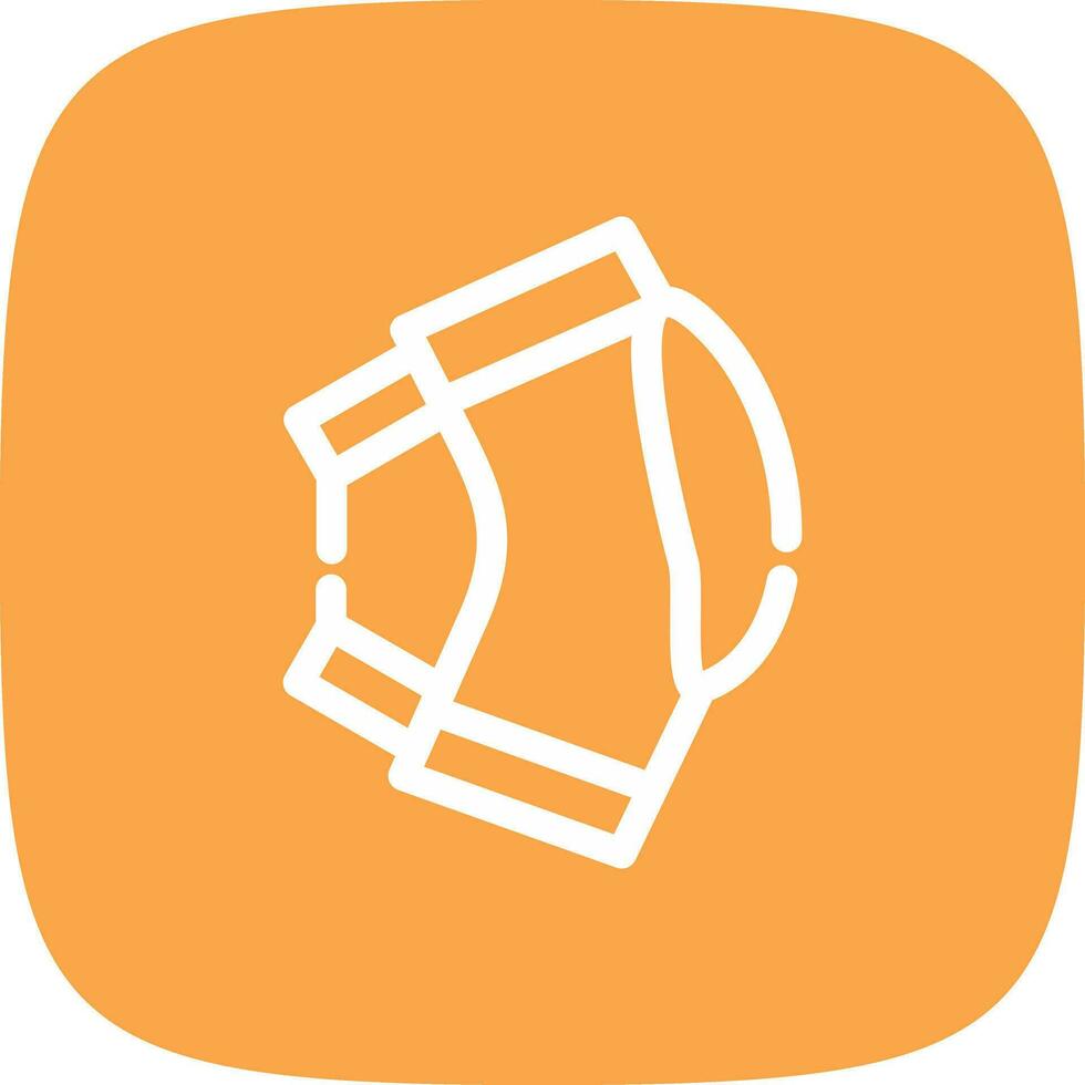 Kneepad Creative Icon Design vector