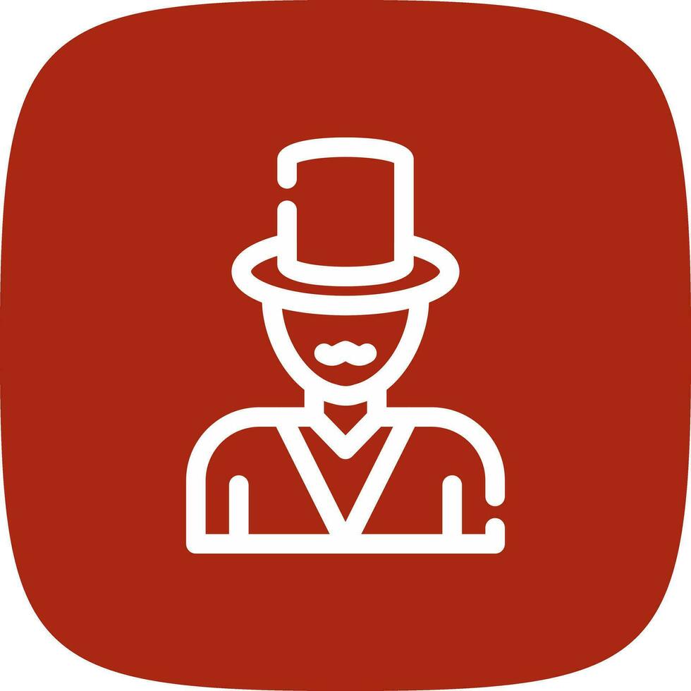 Magician Creative Icon Design vector