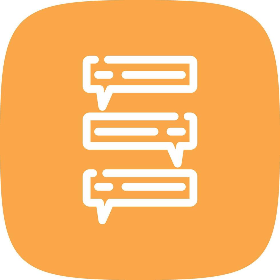 Testimony Creative Icon Design vector