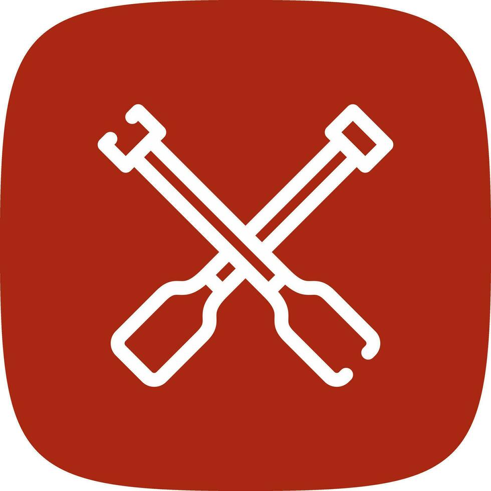 Rowing Creative Icon Design vector