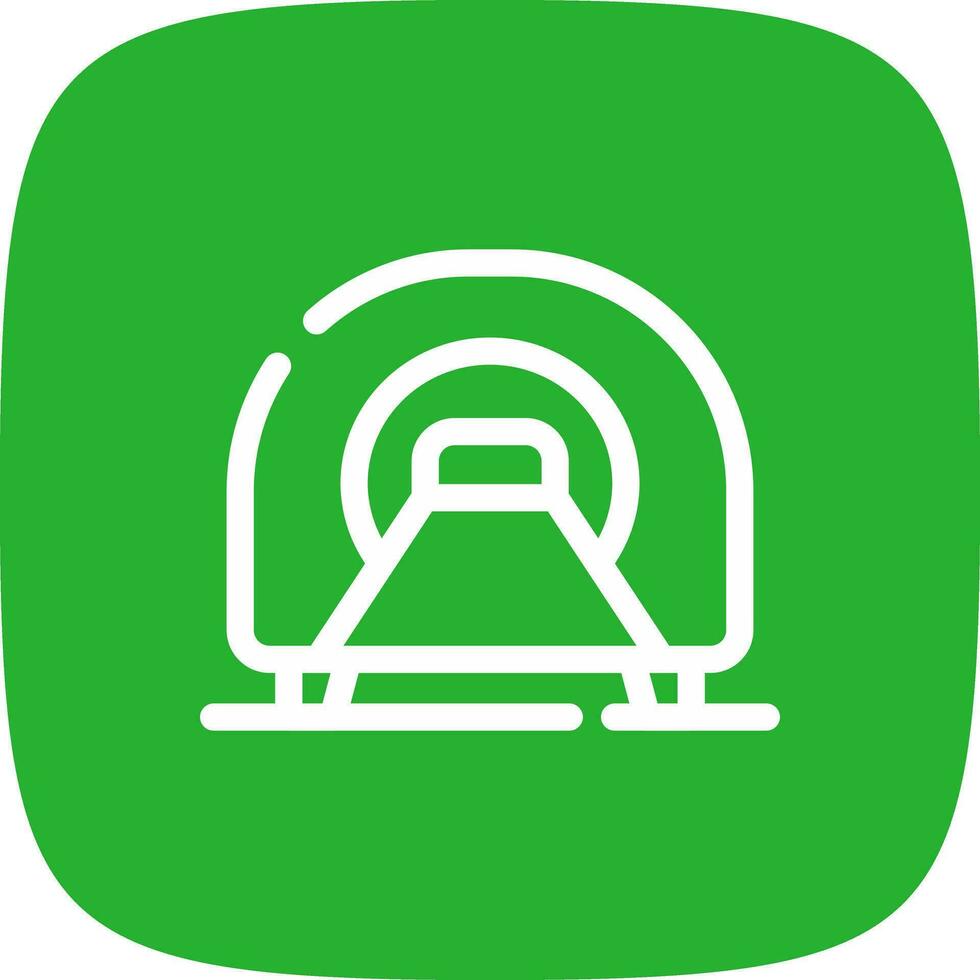 Tomography Creative Icon Design vector