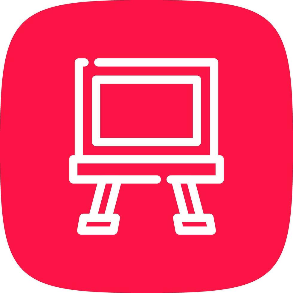 Canvas Creative Icon Design vector