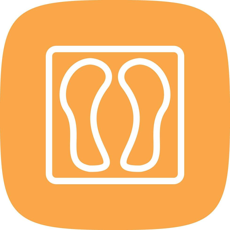 Footprint Creative Icon Design vector