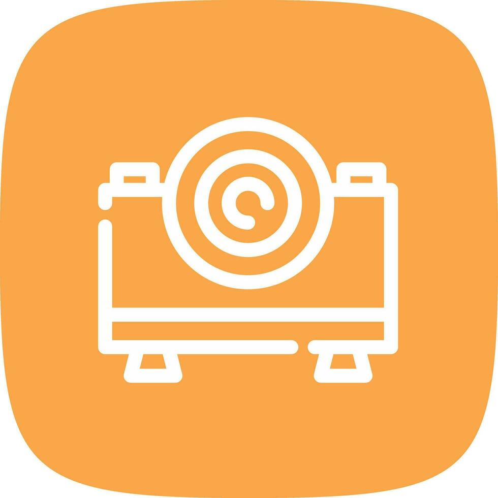 Projector Creative Icon Design vector