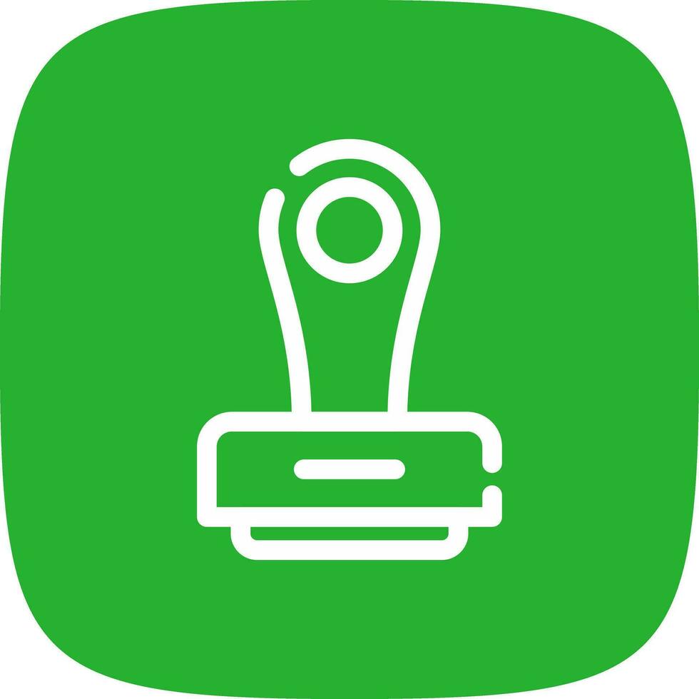 Stamp Creative Icon Design vector