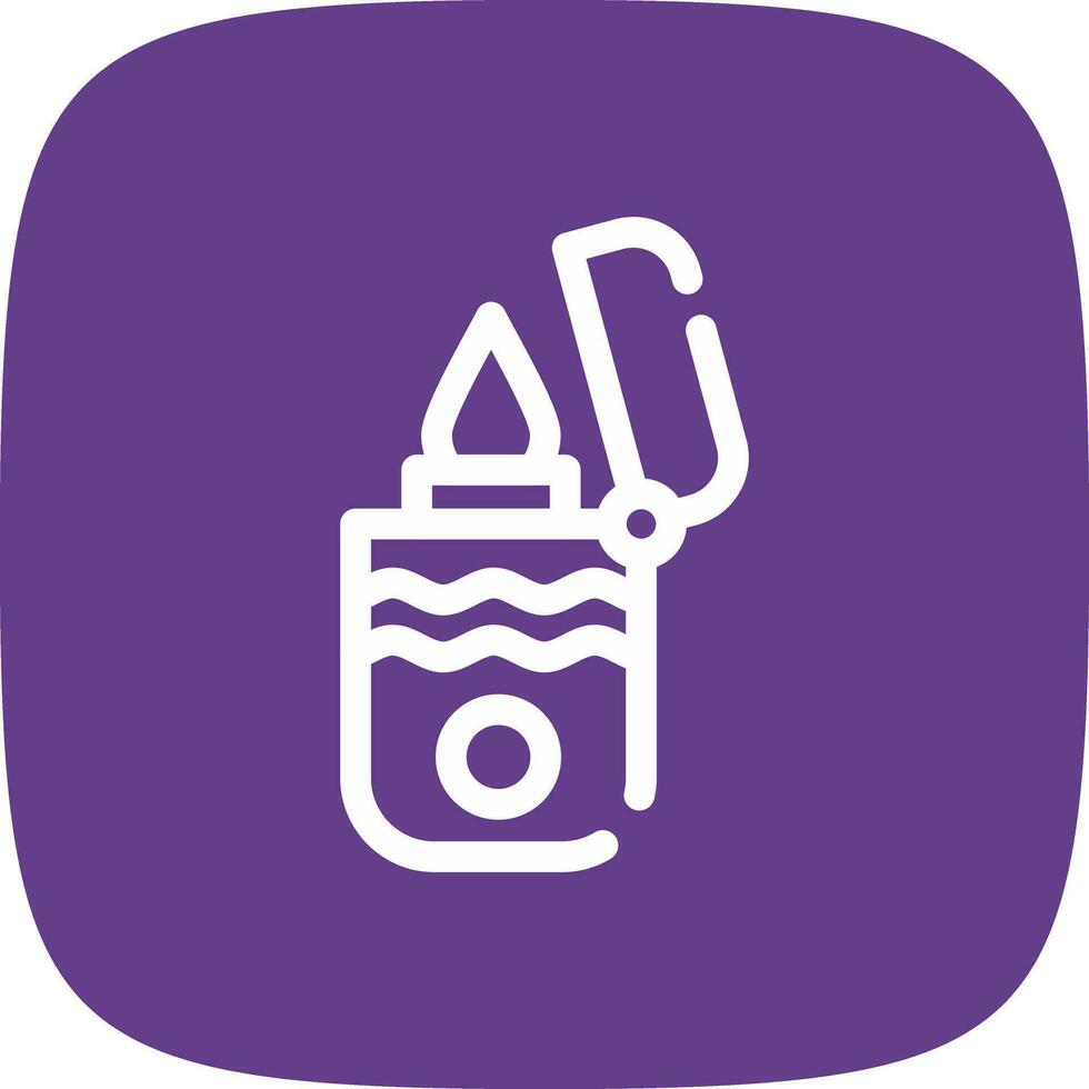 Lighter Creative Icon Design vector