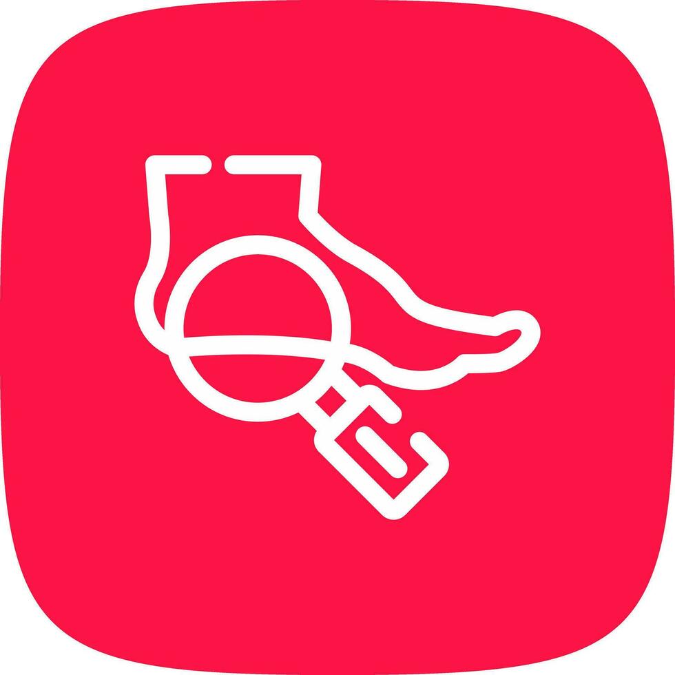 Foot Creative Icon Design vector