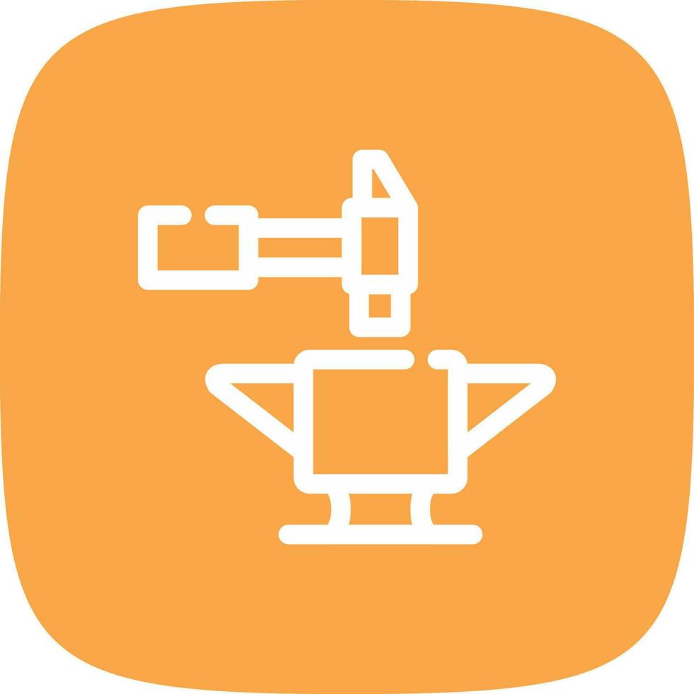 Anvil Creative Icon Design vector