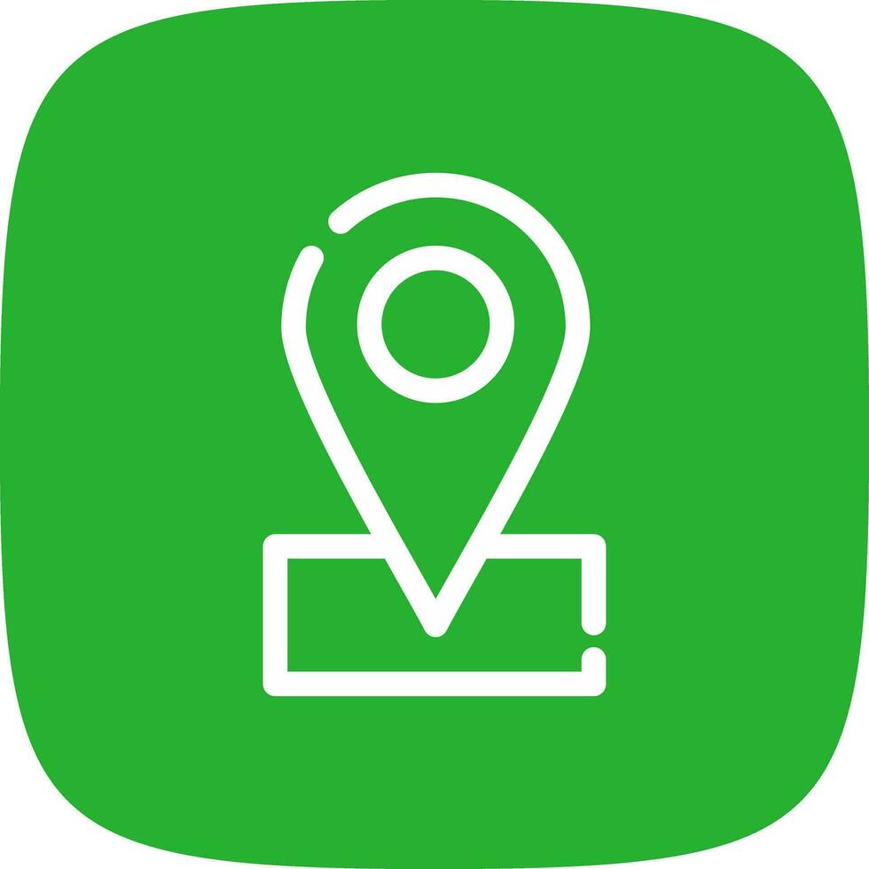 Location Pin Creative Icon Design vector