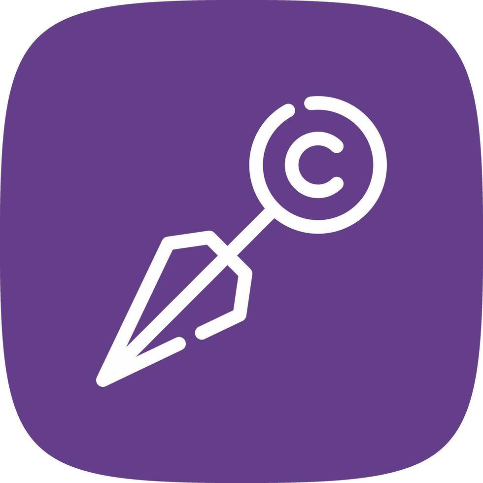 Kunai Creative Icon Design vector