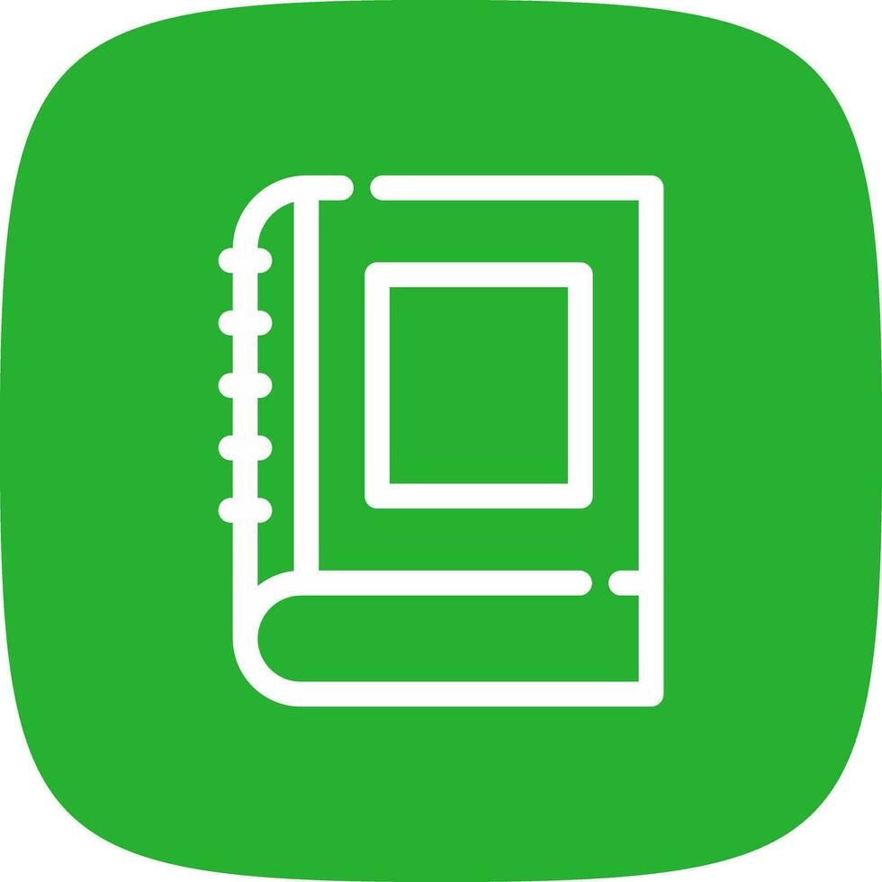 Diary Creative Icon Design vector