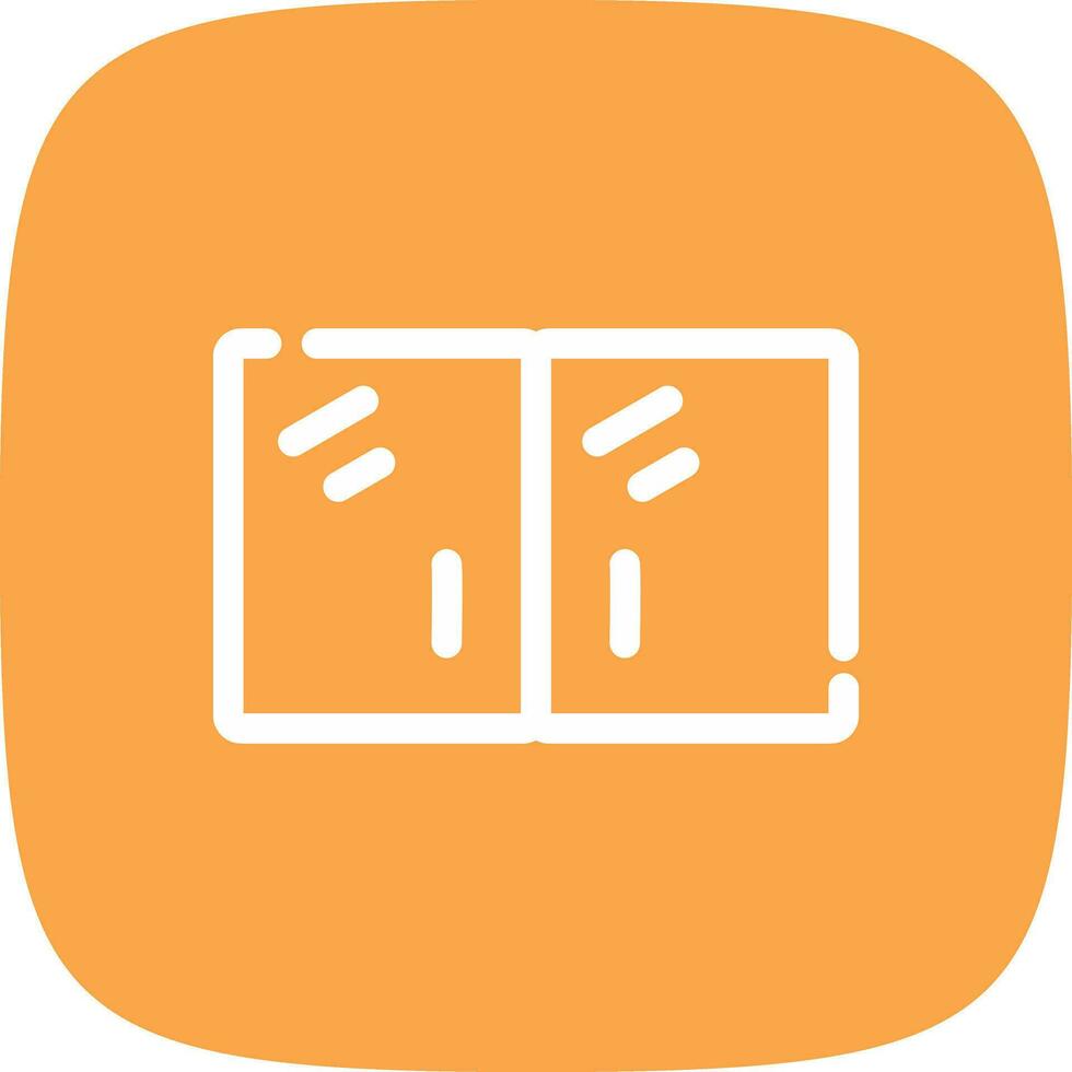 Cupboard Creative Icon Design vector