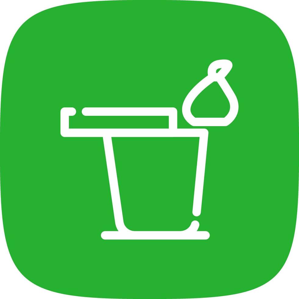 Garbage Creative Icon Design vector