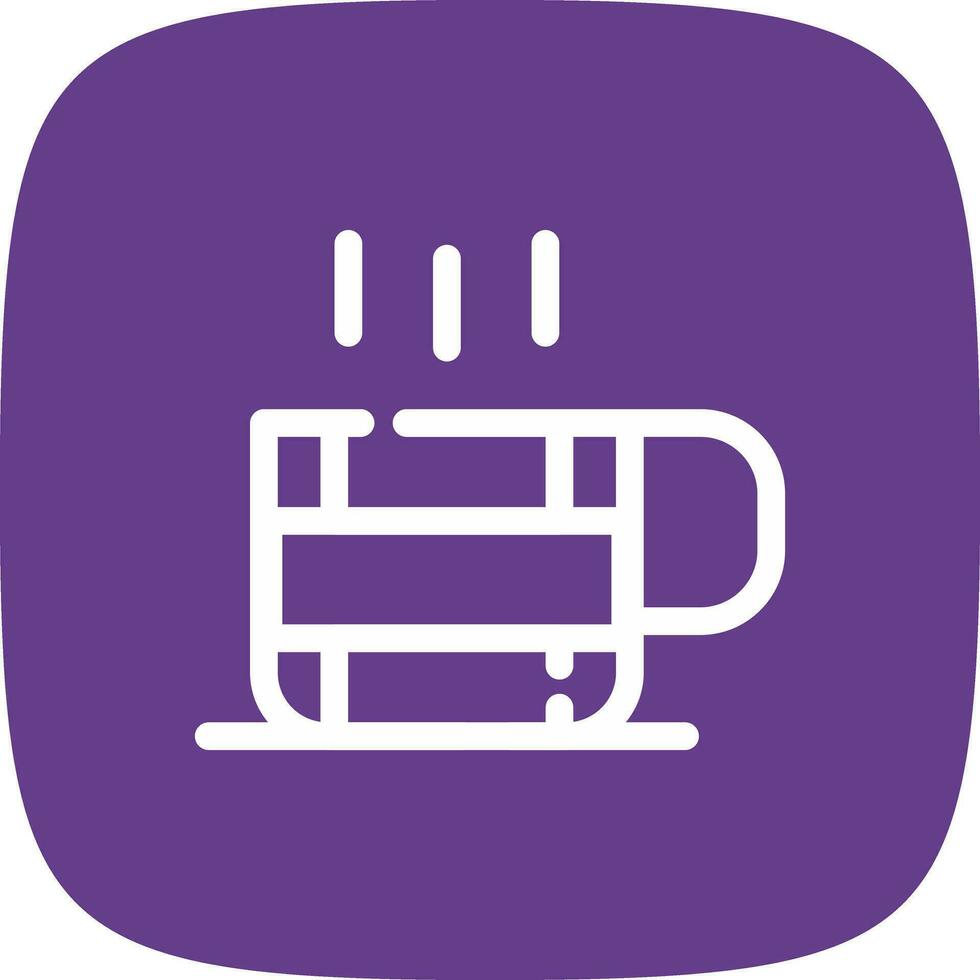 Coffee Mug Creative Icon Design vector