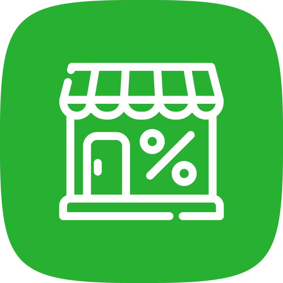 Store Creative Icon Design vector