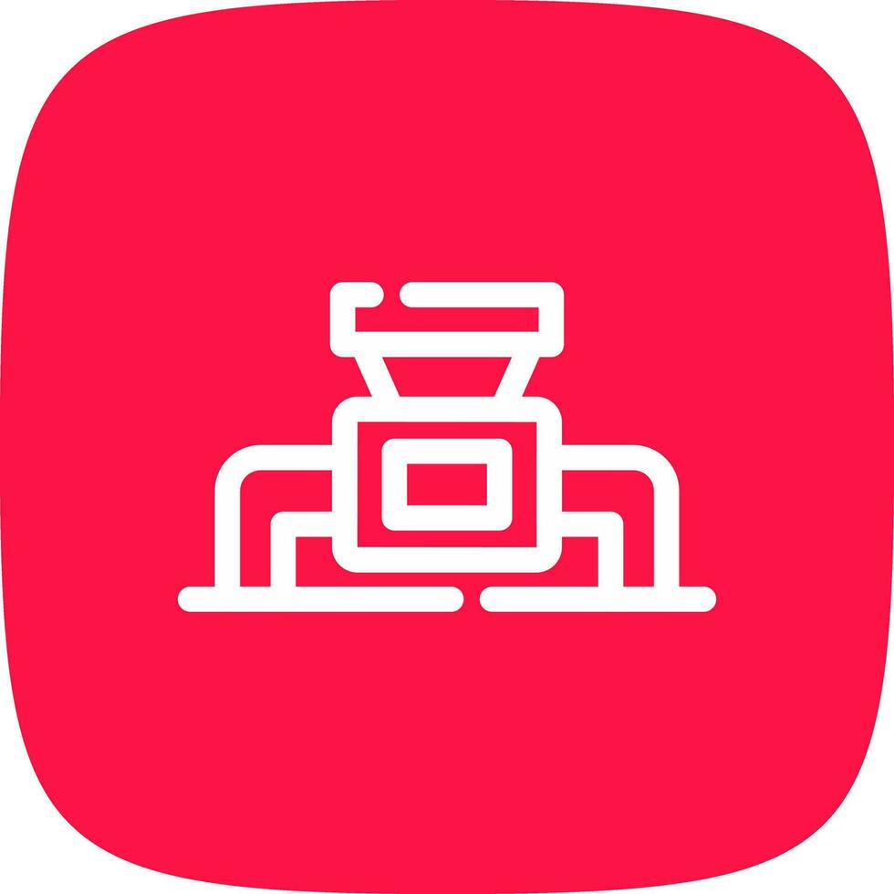 Crusher Creative Icon Design vector