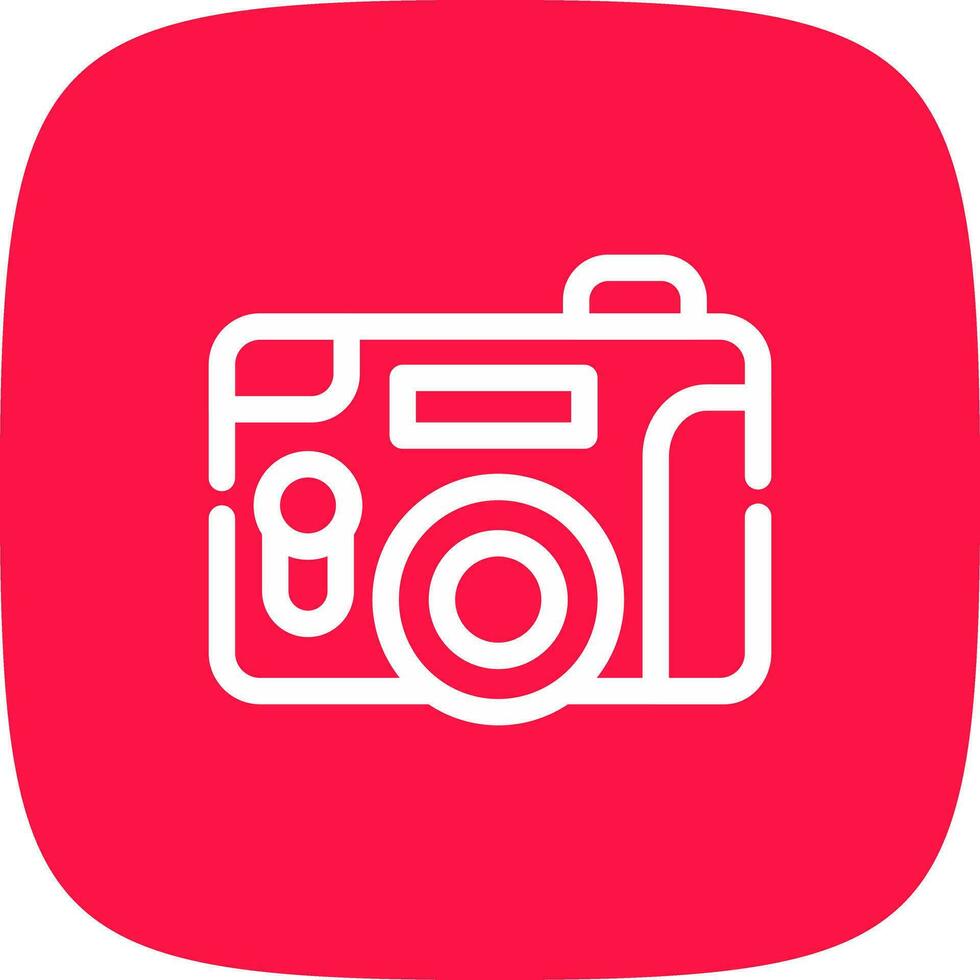 Disposable Camera Creative Icon Design vector